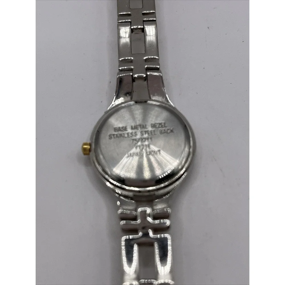 Armitron Now Women's Two Tone Crystal Accent‎ 75/3211 Quartz Watch- New Battery